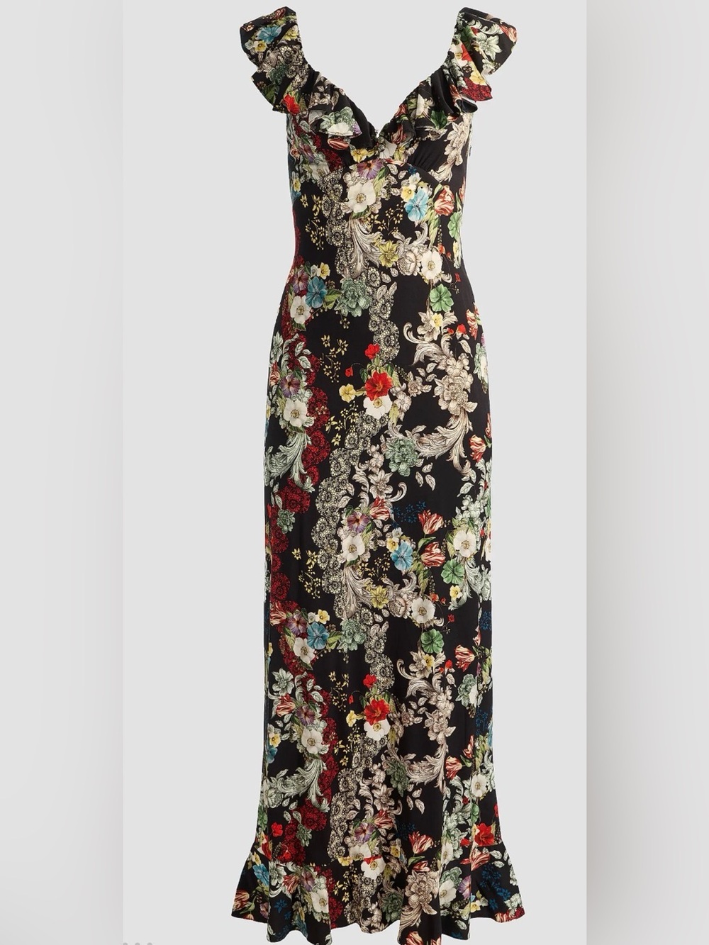 ALICE + OLIVIA
Gemma Ruffle Maxi Dress